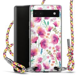 Carry Case Transparent Fabric colourful