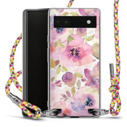 Carry Case Transparent Fabric colourful