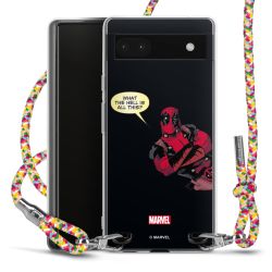 New Carry Case Transparent Stoff colourful/silber