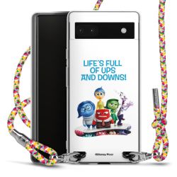 New Carry Case Transparent Stoff colourful/silber