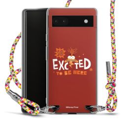 New Carry Case Transparent Stoff colourful/silber