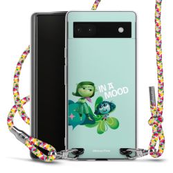 New Carry Case Transparent Stoff colourful/silber