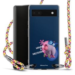 New Carry Case Transparent Stoff colourful/silber