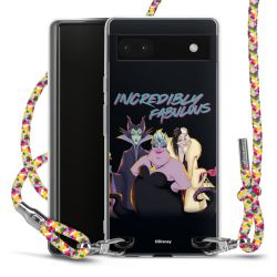 New Carry Case Transparent Stoff colourful/silber