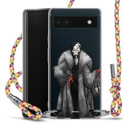 New Carry Case Transparent Stoff colourful/silber