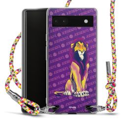 New Carry Case Transparent Stoff colourful/silber