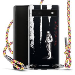 New Carry Case Transparent Stoff colourful/silber