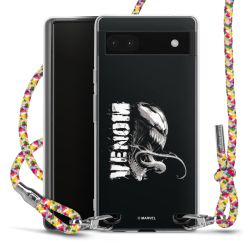 New Carry Case Transparent Stoff colourful/silber