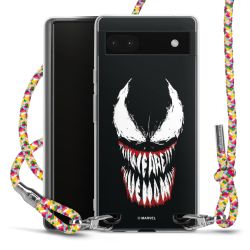 New Carry Case Transparent Stoff colourful/silber