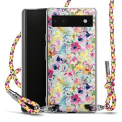 Carry Case Transparent Fabric colourful