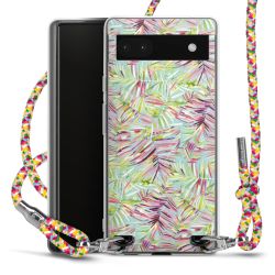 Carry Case Transparent Fabric colourful