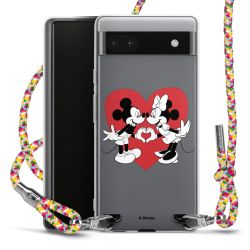 New Carry Case Transparent Stoff colourful/silber