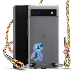 New Carry Case Transparent Stoff colourful/silber