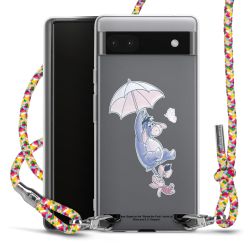 New Carry Case Transparent Stoff colourful/silber