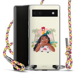 New Carry Case Transparent Stoff colourful/silber