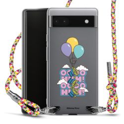 New Carry Case Transparent Stoff colourful/silber