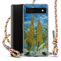 New Carry Case Transparent Stoff colourful/silber