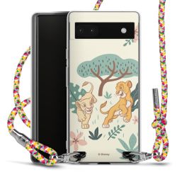 New Carry Case Transparent Stoff colourful/silber