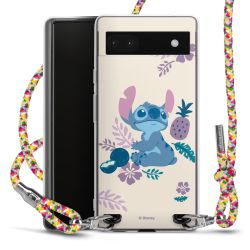 New Carry Case Transparent Stoff colourful/silber