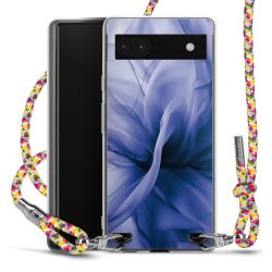 New Carry Case Transparent Stoff colourful/silber