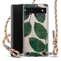 New Carry Case Transparent Stoff colourful/silber