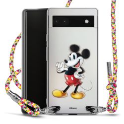 New Carry Case Transparent Stoff colourful/silber