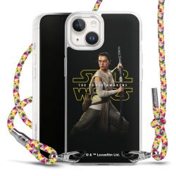 New Carry Case Transparent Stoff colourful/silber