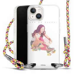 New Carry Case Transparent Stoff colourful/silber