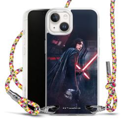 New Carry Case Transparent Stoff colourful/silber