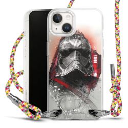 New Carry Case Transparent Stoff colourful/silber