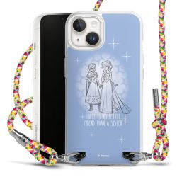 New Carry Case Transparent Stoff colourful/silber