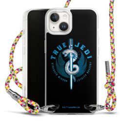 New Carry Case Transparent Stoff colourful/silber