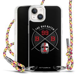 New Carry Case Transparent Stoff colourful/silber