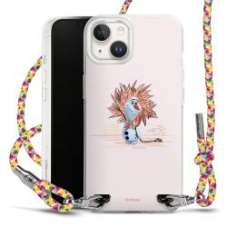 New Carry Case Transparent Stoff colourful/silber