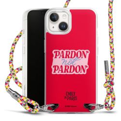 New Carry Case Transparent Stoff colourful/silber