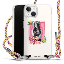 New Carry Case Transparent Stoff colourful/silber