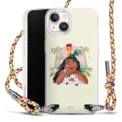 New Carry Case Transparent Stoff colourful/silber