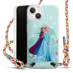 New Carry Case Transparent Stoff colourful/silber