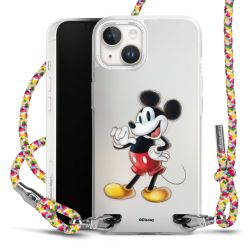 New Carry Case Transparent Stoff colourful/silber