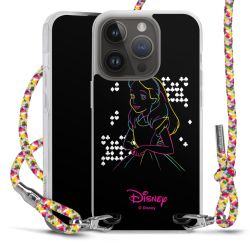 New Carry Case Transparent Stoff colourful/silber