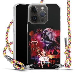 New Carry Case Transparent Stoff colourful/silber