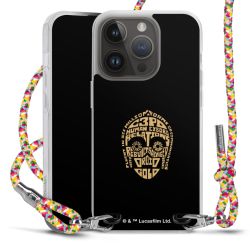 New Carry Case Transparent Stoff colourful/silber