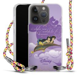 New Carry Case Transparent Stoff colourful/silber