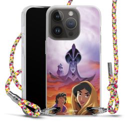 New Carry Case Transparent Stoff colourful/silber