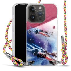 New Carry Case Transparent Stoff colourful/silber