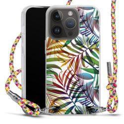 New Carry Case Transparent Stoff colourful/silber