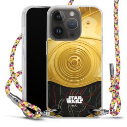 New Carry Case Transparent Stoff colourful/silber