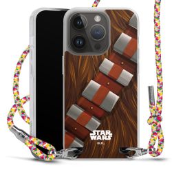 New Carry Case Transparent Stoff colourful/silber