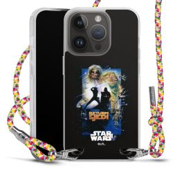 New Carry Case Transparent Stoff colourful/silber