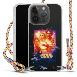 New Carry Case Transparent Stoff colourful/silber